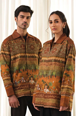 Bagh-E-Mughal & Mehak Overshirts - Pack of 2