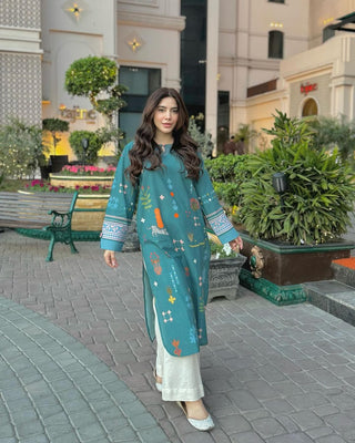 Zeest (Essence of Life) Kurta - Teal