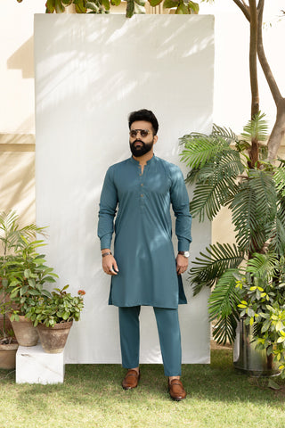 Deep Teal - Sherwani (Men)