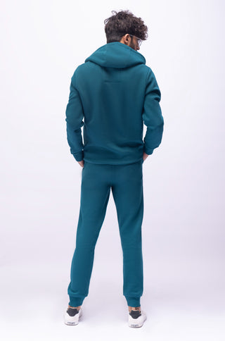 Zipper Hoodie - Deep Teal