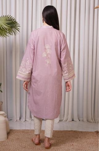 Shopmanto, wear manto, manto clothing brand, manto pakistan, ladies clothing brand, urdu calligraphy clothing, wear manto urdu calligraphy one piece lawn soft lilac sukoon kurta for women, urdu kurta lawn collection, women lawn kurta