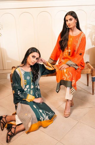 Shopmanto, wear manto, manto clothing brand, manto pakistan, ladies clothing brand, urdu calligraphy clothing, wear manto women ladies lawn kurta for spring summer, manto one piece teal blue umeed kurta with urdu calligraphy for women, spring summer season, lawn collection