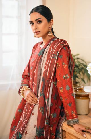 Shopmanto, wear manto, manto clothing brand, manto pakistan, ladies clothing brand, urdu calligraphy clothing, wear manto women ladies lawn kurta for spring summer, manto two piece lawn maroon gulzar coord set for women, spring summer season, lawn collection