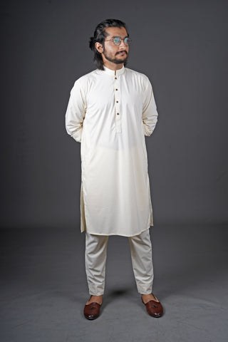 Cloud White - Sherwani (Men) - Manto