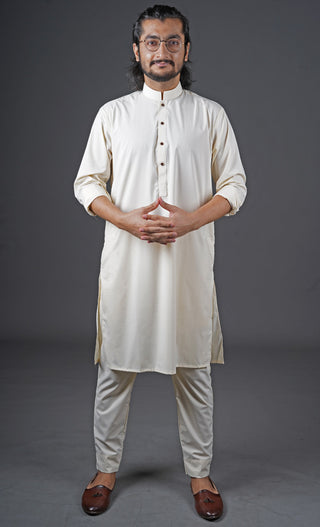 Cloud White - Sherwani (Men) - Manto