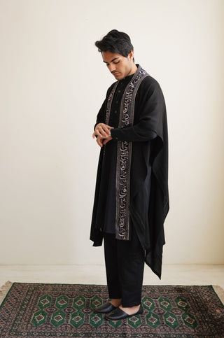 Huroof (Arabic Letter) - Black Cape