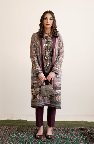 Virsa (Heritage) - Maroon Coat